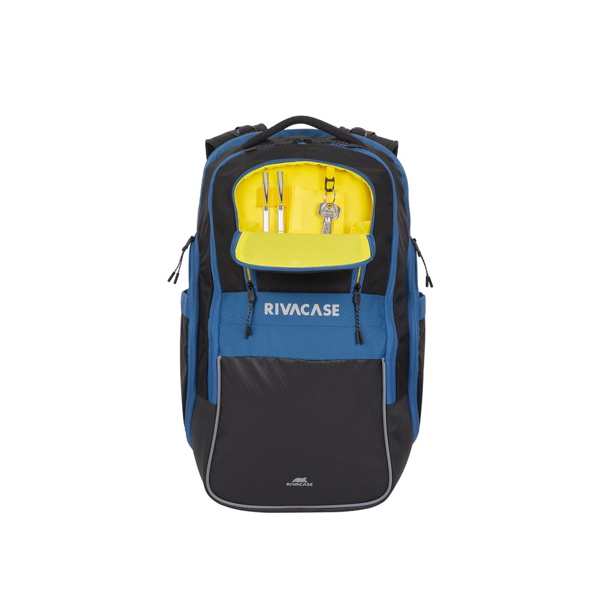 Rivacase 5265 30L Laptop Backpack 17.3" Black/Blue