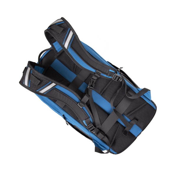 ნოუთბუქის ჩანთა Rivacase 5265 30L Laptop Backpack 17.3" Black/Blue