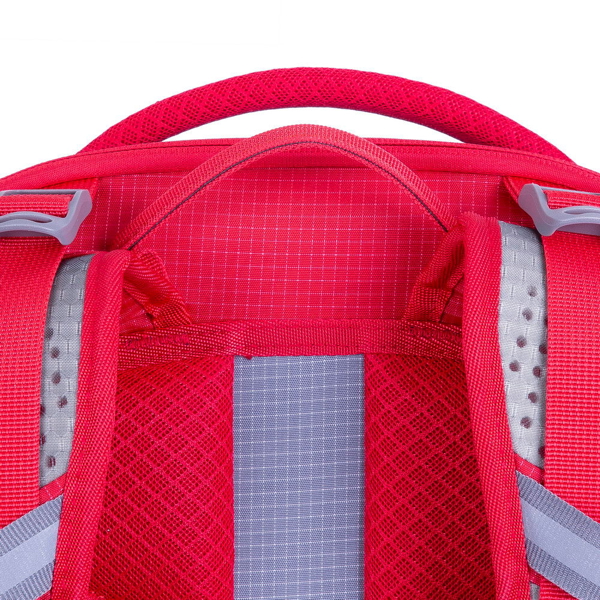 ნოუთბუქის ჩანთა Rivacase 5265 30L Laptop Backpack 17.3" Grey/Red