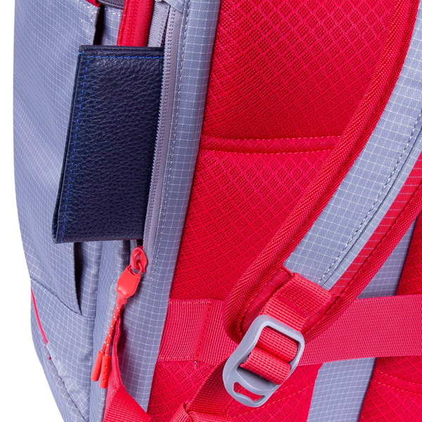 ნოუთბუქის ჩანთა Rivacase 5265 30L Laptop Backpack 17.3" Grey/Red