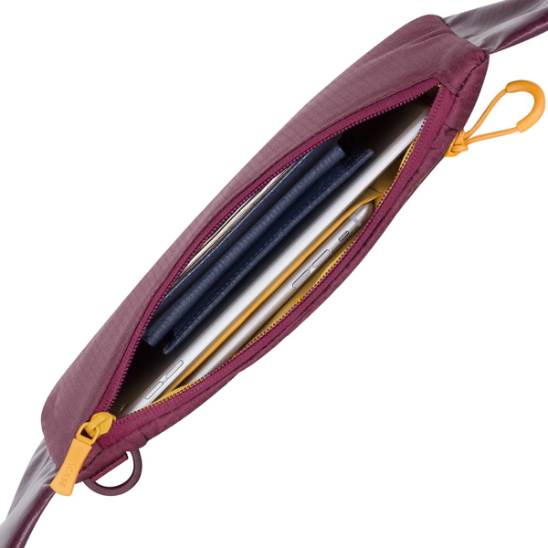 წელის ჩანთა Rivacase 5311 Waist Bag For Mobile Devices Burgundy Red