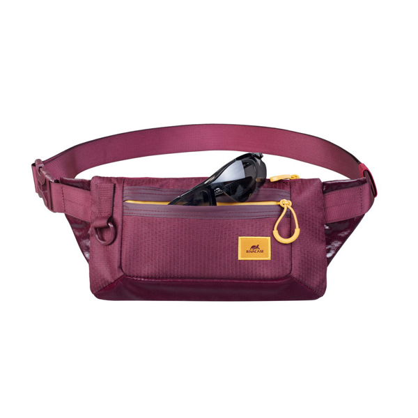 წელის ჩანთა Rivacase 5311 Waist Bag For Mobile Devices Burgundy Red