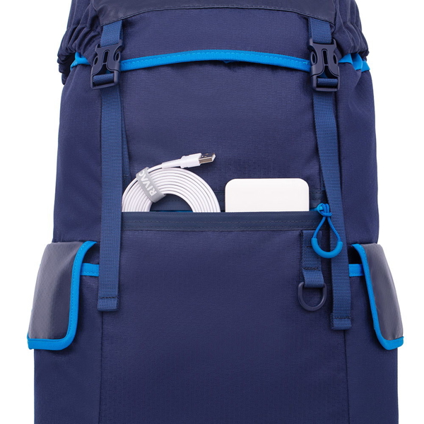 ნოუთბუქის ჩანთა Rivacase 5361 30L Laptop Backpack 17.3" Blue