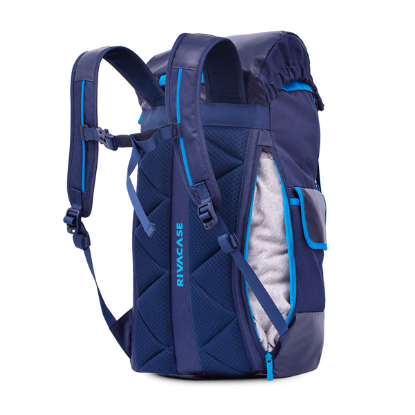 ნოუთბუქის ჩანთა Rivacase 5361 30L Laptop Backpack 17.3" Blue