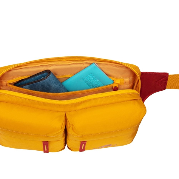 წელის ჩანთა Rivacase 5511 Waist Bag For Mobile Devices Gold