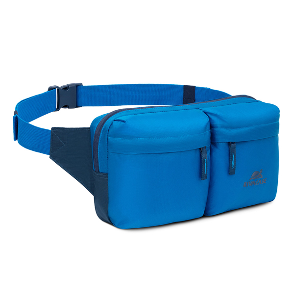 წელის ჩანთა Rivacase 5511 Waist Bag For Mobile Devices Light Blue