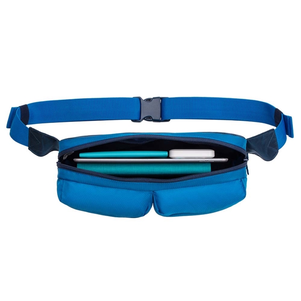 წელის ჩანთა Rivacase 5511 Waist Bag For Mobile Devices Light Blue