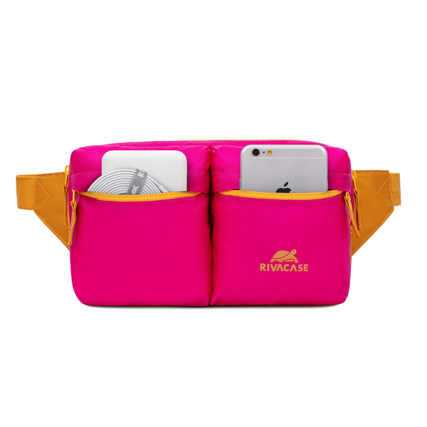 წელის ჩანთა Rivacase 5511 Waist Bag For Mobile Devices Pink