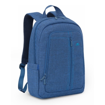 ნოუთბუქის ჩანთა Rivacase 7560 Laptop Canvas Backpack 15.6" Blue