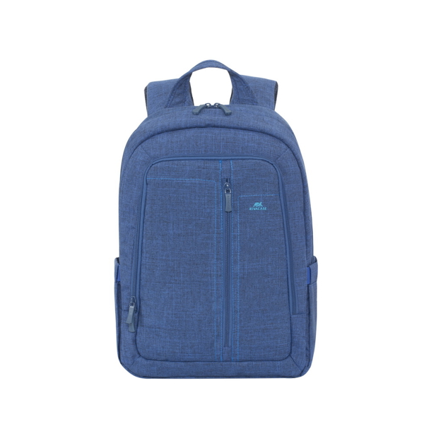 ნოუთბუქის ჩანთა Rivacase 7560 Laptop Canvas Backpack 15.6" Blue