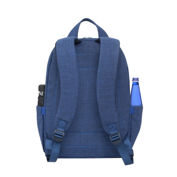 ნოუთბუქის ჩანთა Rivacase 7560 Laptop Canvas Backpack 15.6" Blue