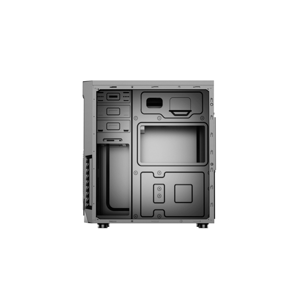 ქეისი 2Е KRAFT (VK11-400) with PSU ATX 400W, MidT, 2*USB1.0,black