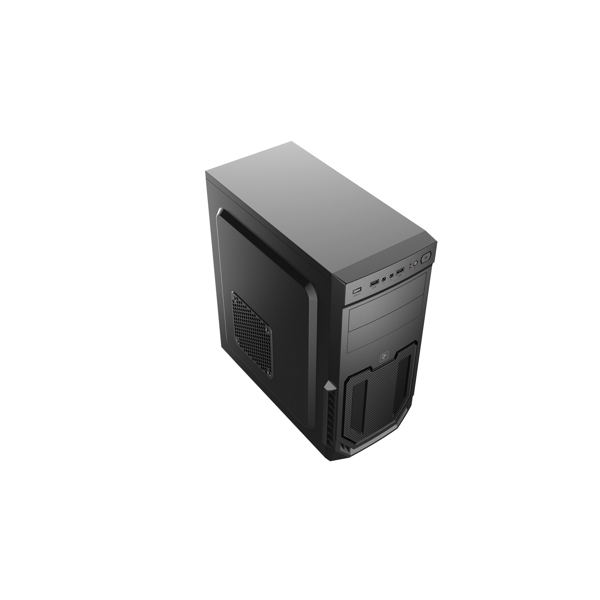ქეისი 2Е KRAFT (VK11-400) with PSU ATX 400W, MidT, 2*USB1.0,black