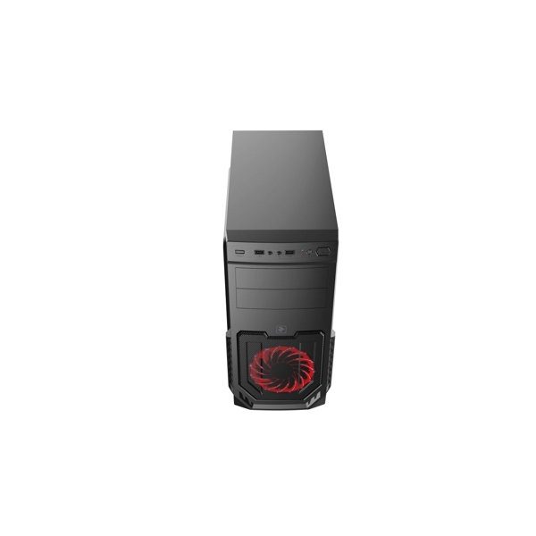 ქეისი 2Е KRAFT (VK11-400) with PSU ATX 400W, MidT, 2*USB1.0,black