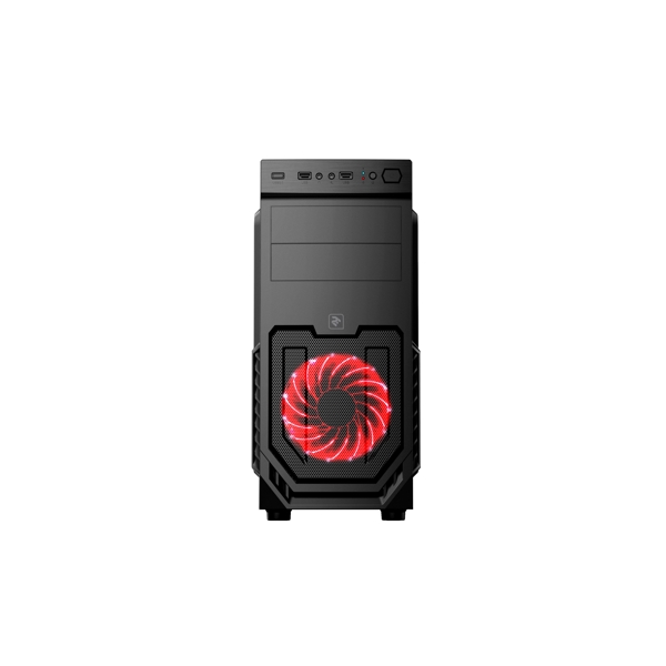 ქეისი 2Е KRAFT (VK11-400) with PSU ATX 400W, MidT, 2*USB1.0,black