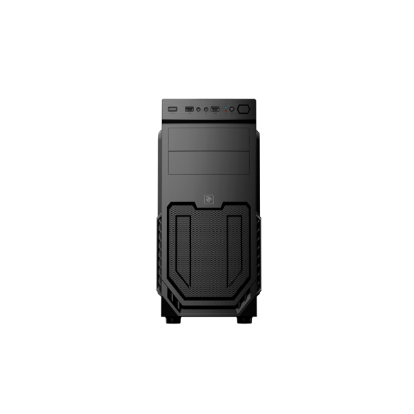 ქეისი 2Е KRAFT (VK11-400) with PSU ATX 400W, MidT, 2*USB1.0,black