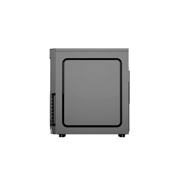 ქეისი 2Е KRAFT (VK11-400) with PSU ATX 400W, MidT, 2*USB1.0,black