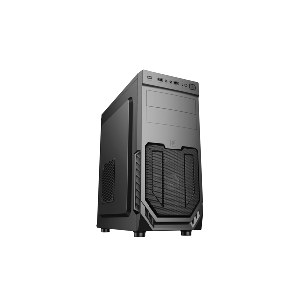 ქეისი 2Е KRAFT (VK11-400) with PSU ATX 400W, MidT, 2*USB1.0,black