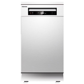 TOSHIBA DW-10F1CIS(W), A++, Dishwasher, Silver