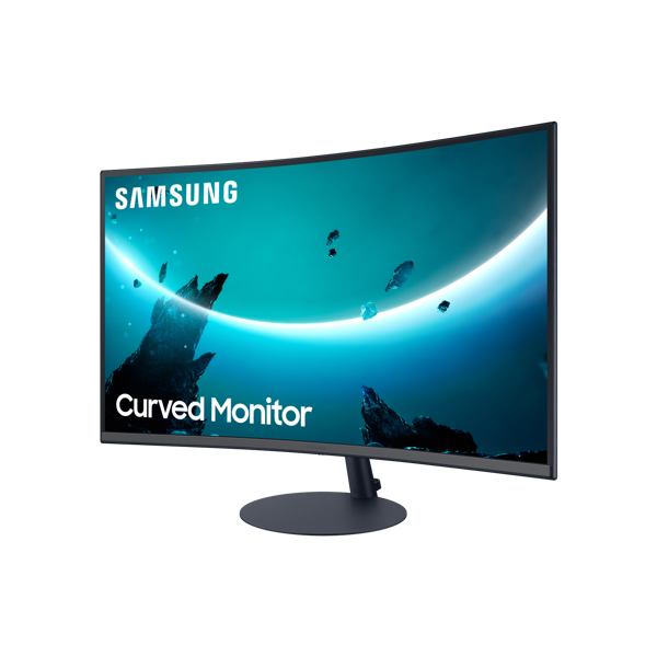 მონიტორი SAMSUNG LC32T550FDIXCI 31.5" VA, Anti-glare 4MS 75Hz Curved Black