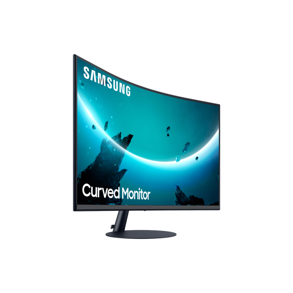 მონიტორი SAMSUNG LC32T550FDIXCI 31.5" VA, Anti-glare 4MS 75Hz Curved Black