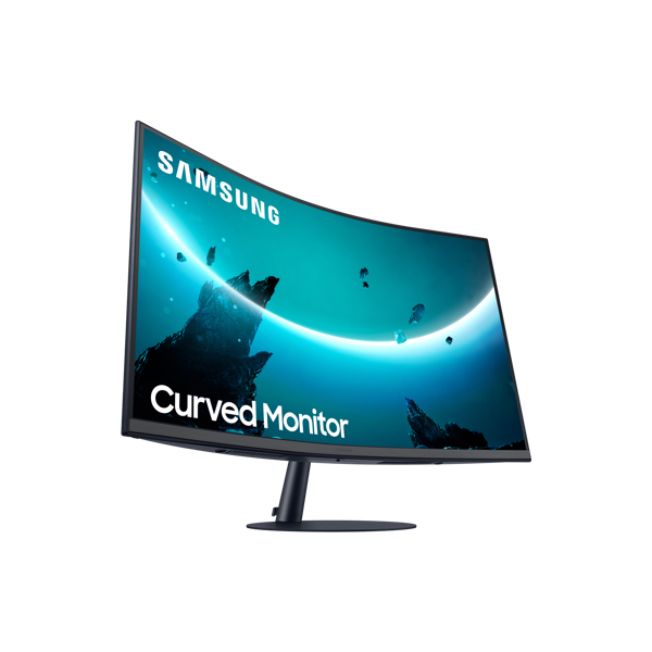 მონიტორი SAMSUNG LC32T550FDIXCI 31.5" VA, Anti-glare 4MS 75Hz Curved Black