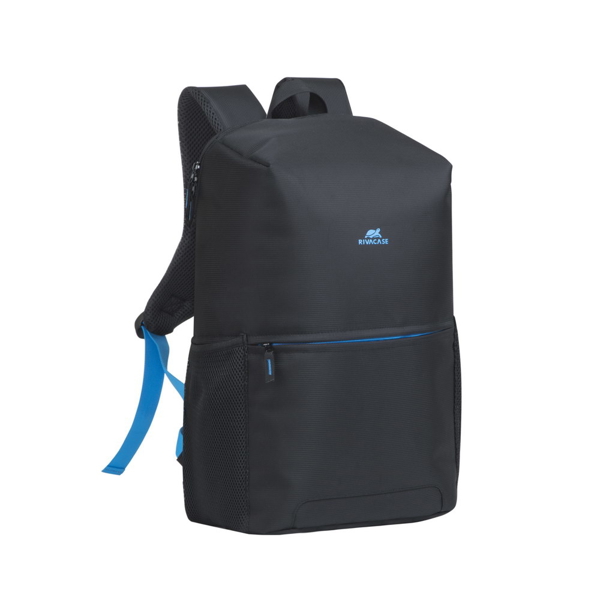 ნოუთბუქის ჩანთა Rivacase 8068 Full Size Laptop Backpack15.6" + Sport Bottle Black