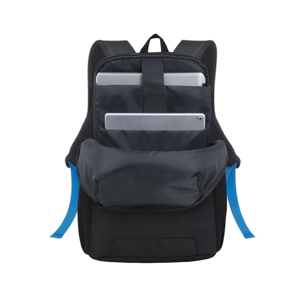 ნოუთბუქის ჩანთა Rivacase 8068 Full Size Laptop Backpack15.6" + Sport Bottle Black