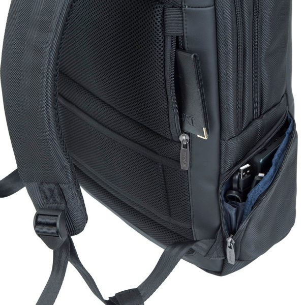 ნოუთბუქის ჩანთა Rivacase 8165 Laptop Business Backpack 15.6" Black