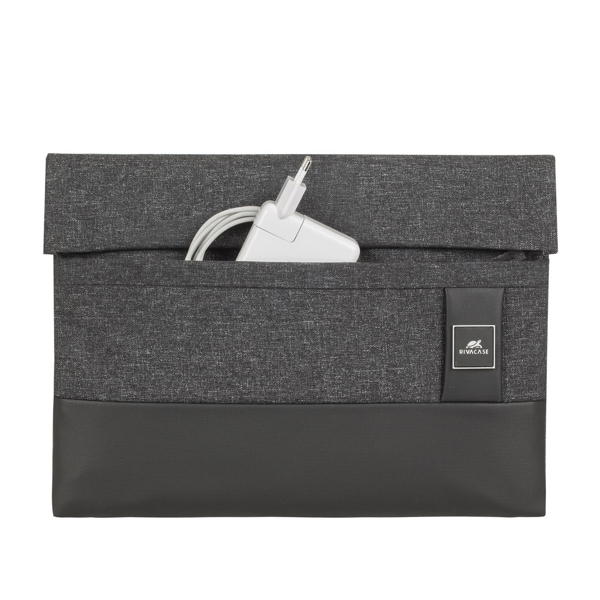 ნოუთბუქის ჩანთა Rivacase 8802 Melange Macbook Promacbook Air 13 Sleeve Black