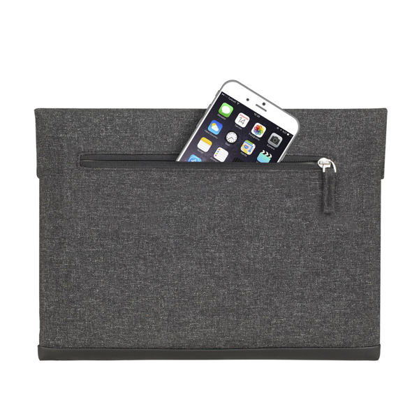 ნოუთბუქის ჩანთა Rivacase 8802 Melange Macbook Promacbook Air 13 Sleeve Black