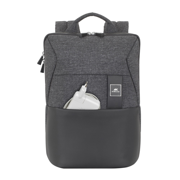 ნოუთბუქის ჩანთა Rivacase 8825 Melange Mackbook Pro And Ultrabook Backpack 13.3" Black