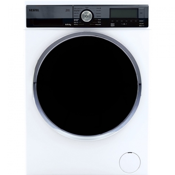 სარეცხი მანქანა შრობის ფუნქციით Vestel DB 914G 9kg, 6 Kg 1400 Rpm White