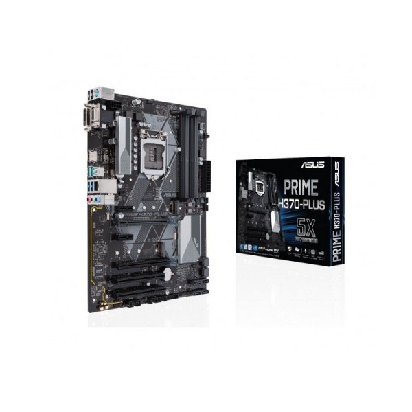 დედა დაფა: ASUS PRIME H370-PLUS 4DDR4 LGA1151