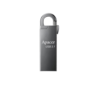 ფლეშ მეხსიერება: Apacer Flash Drive AH15A 128GB USB3.0 Black - AP128GAH15AA-1