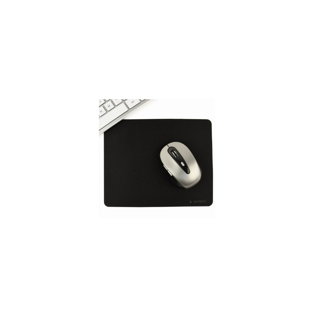 Gembird MP-S-BK Mouse pad Black