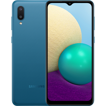 მობილური ტელეფონი Samsung A022G Galaxy A02 2GB, 32GB Dual Sim LTE Blue