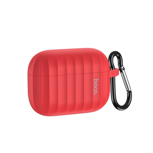 ყურსასმენის ქეისი HOCO WB20 Airpods pro Fenix protective cover Red