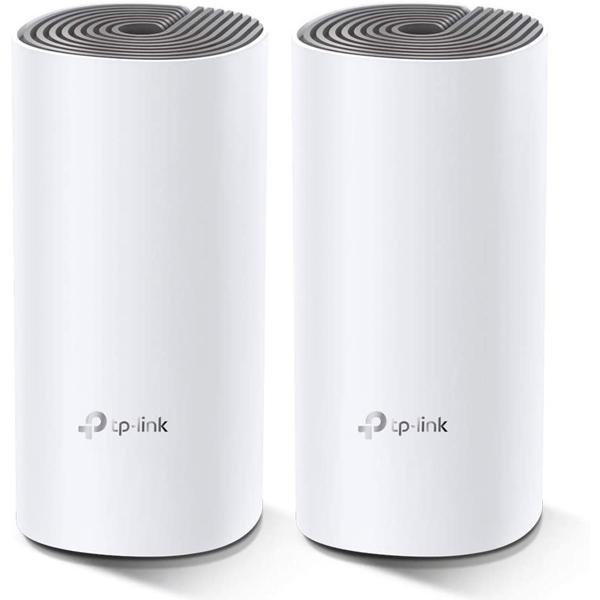 სახლის Wi-fi სისტემა TP-LINK Deco E4(2-pack), AC1200 Whole Home Mesh Wi-Fi System