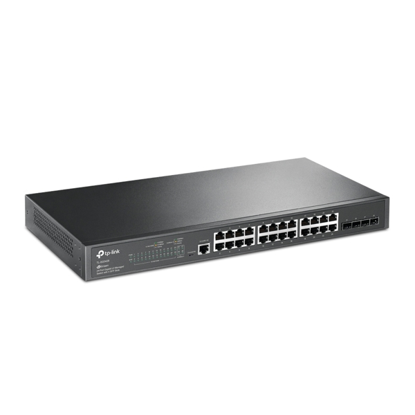 სვიჩი TP-Link TL-SG3428 24-Port Gigabit L2 Managed Switch with 4 SFP Slots