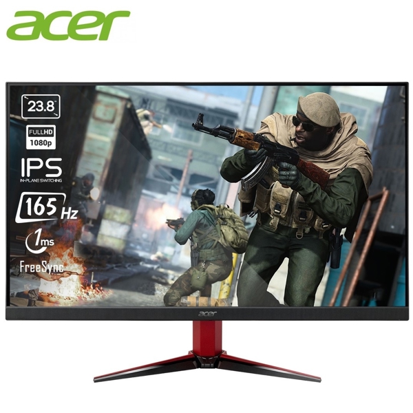 მონიტორი Acer 23.8" Full HD VG242YPbmi,165 Hz 1 ms 16.7 Million, DP, HDMI Black