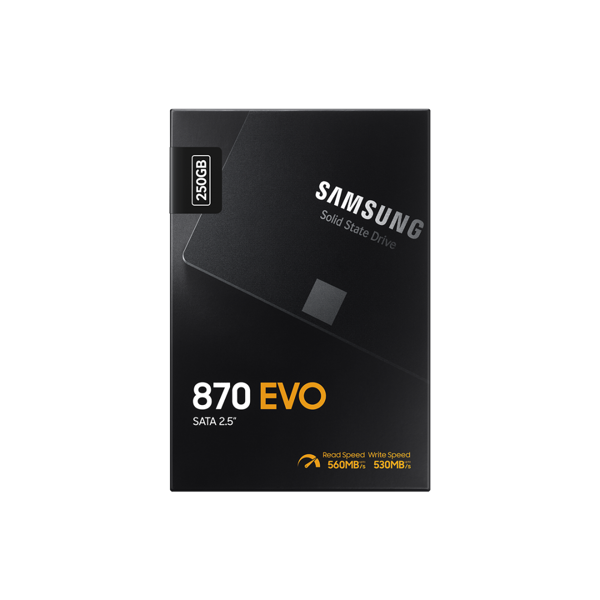 მყარი დისკი Samsung MZ-77E250BW SSD 870 EVO 250GB SATA III 2,5"