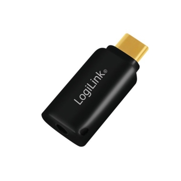 ხმის ბარათი: Logilink UA0356 USB-C to 3.5mm audio adapter