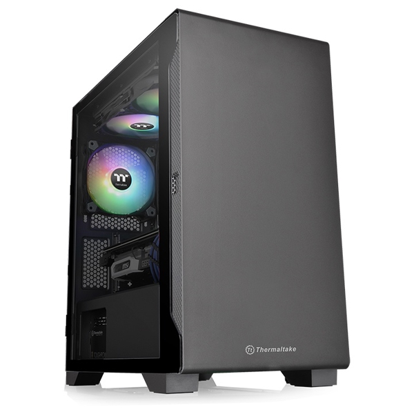 ქეისი Thermaltake CA-1Q9-00S1WN-00 S100 Tempered Glass Micro Chassis