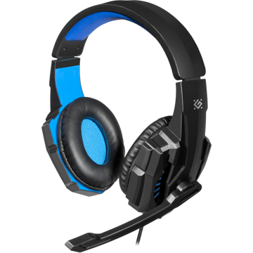 Gaming ყურსასმენი Defender Warhead G-390 Gaming headset, cable 1,8 m