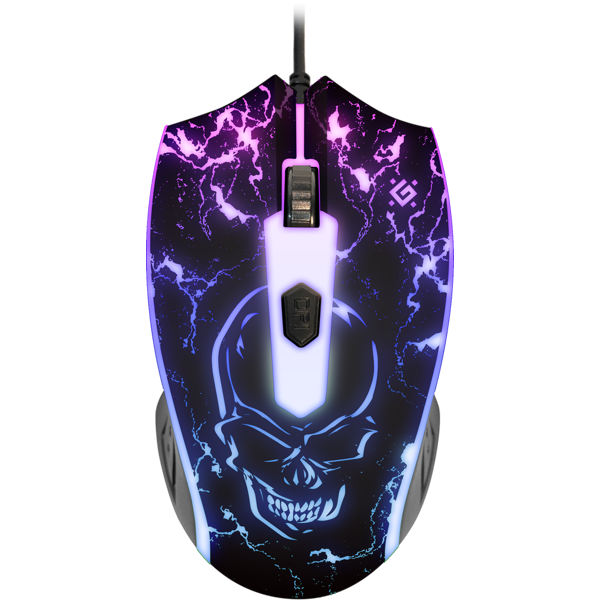  მაუსი DEFENDER Overmatch GM-069 Wired gaming mouse,  4 buttons