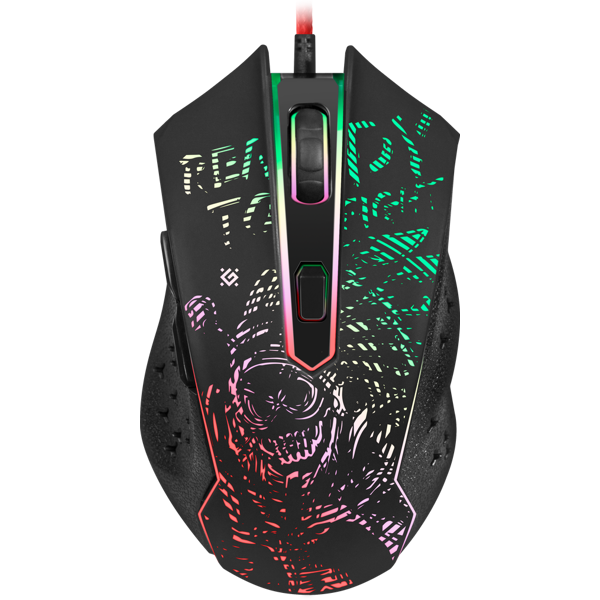 მაუსი DEFENDER Destiny GM-918 Wired gaming mouse, 6 buttons