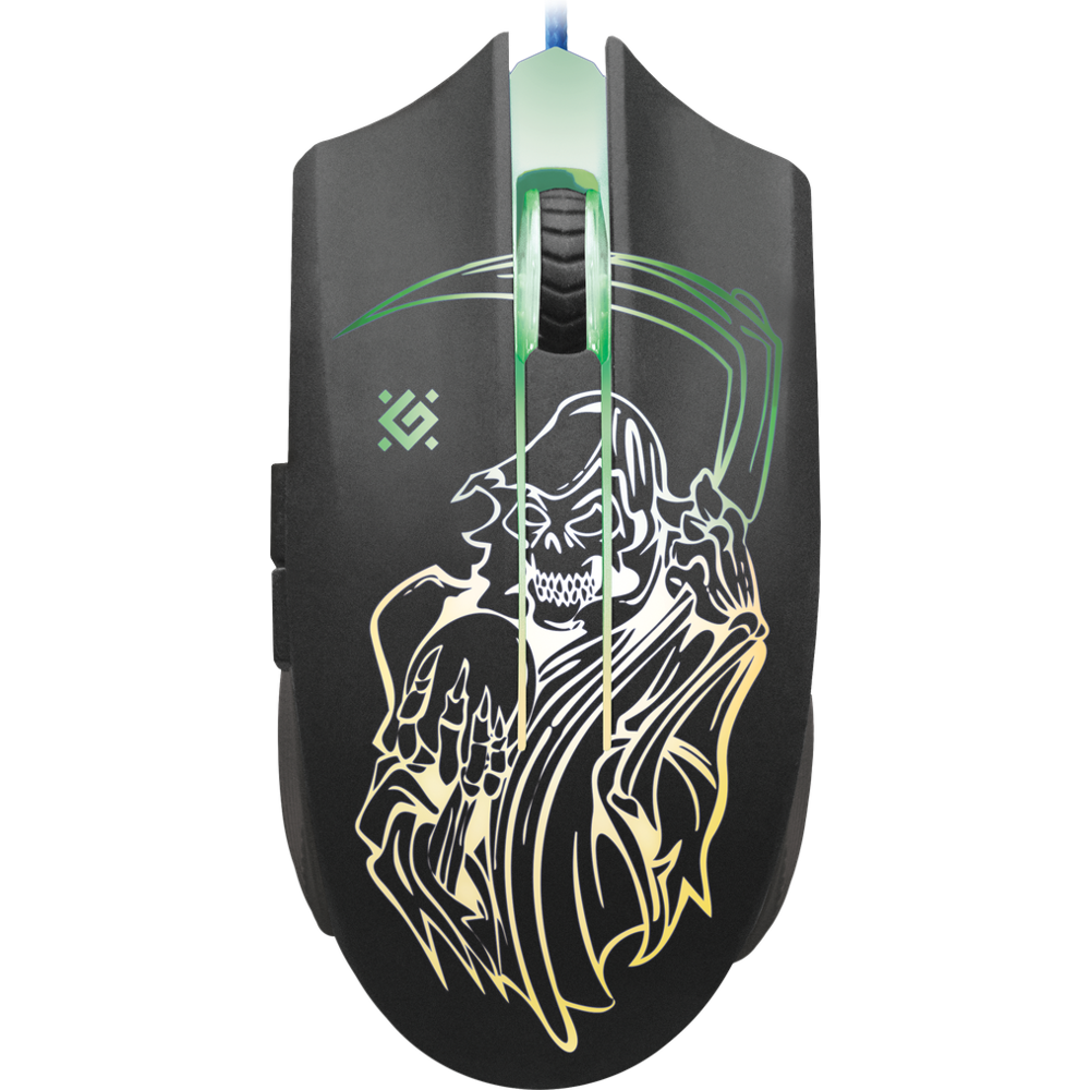 მაუსი Defender  Ghost GM-190L Wired gaming mouse, 6 ღილაკიანი 