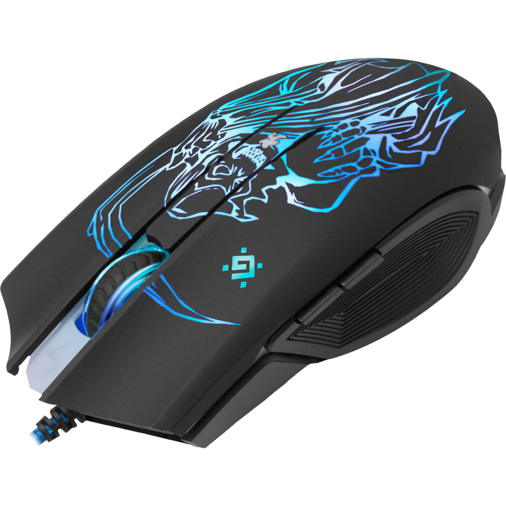 მაუსი Defender  Ghost GM-190L Wired gaming mouse, 6 ღილაკიანი 