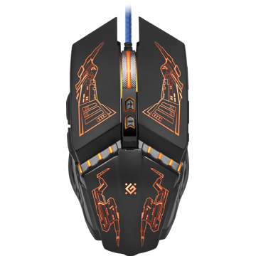 მაუსი Defender Halo Z GM-430L Wired gaming mouse, 3200DPI,Light 